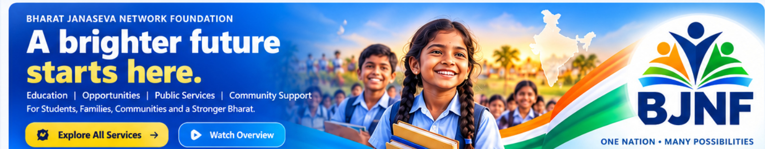 BJNF Digital — A brighter future starts here